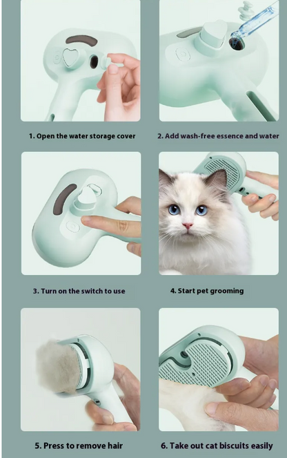 Mist Comb Pet Groomer