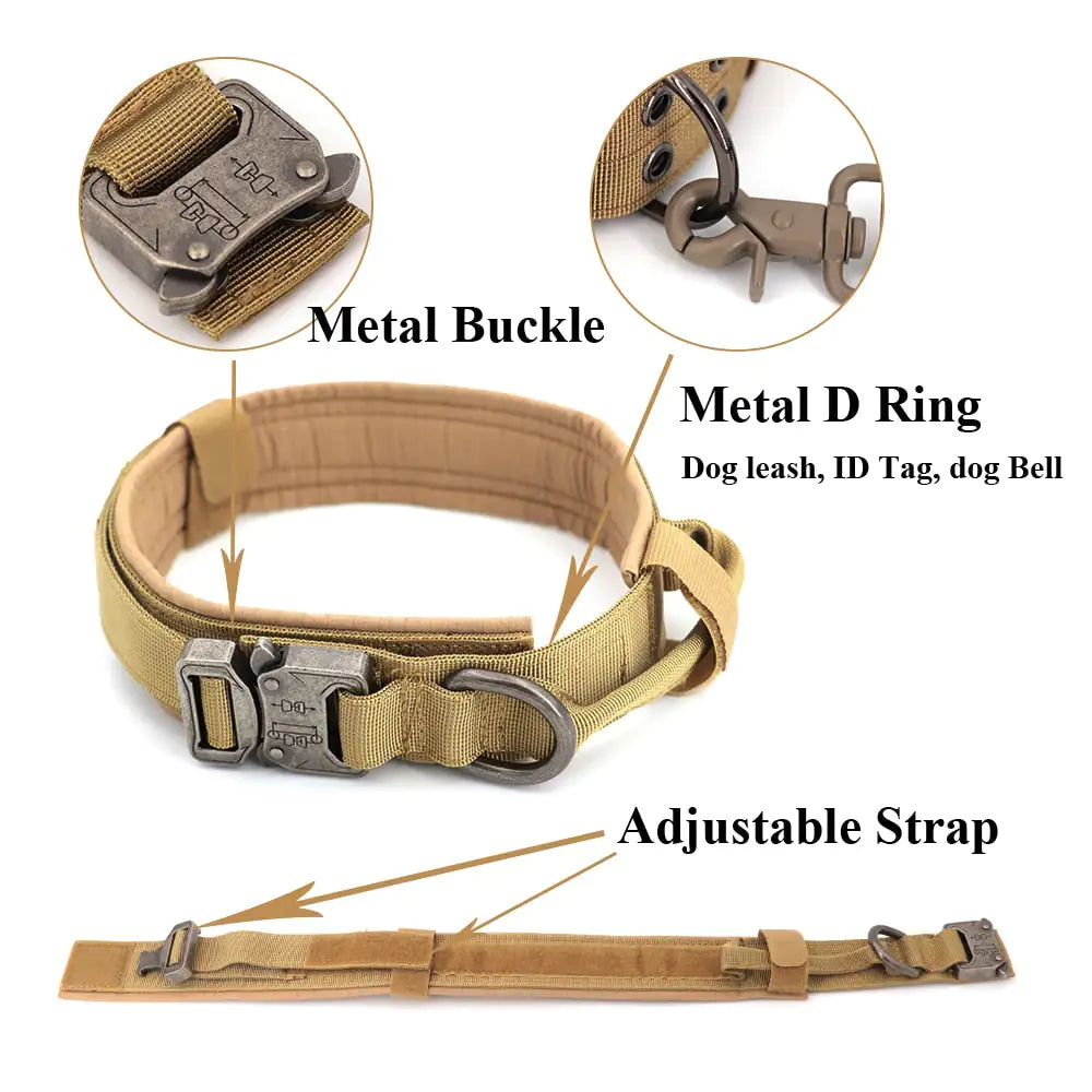 Military Grade Dog Collar Set