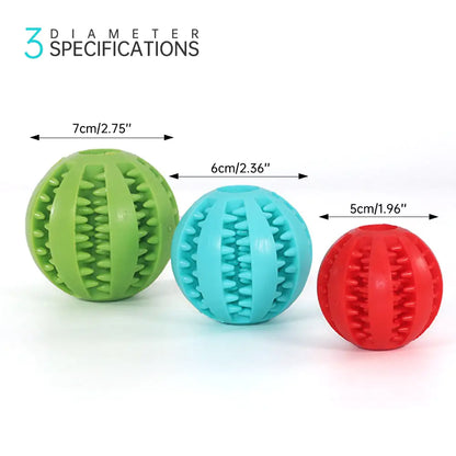 2 in 1 Rubber Toy Ball